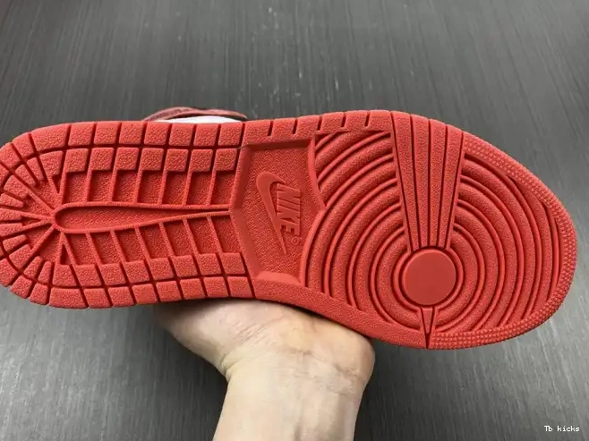 Rep TBK Air Jordan OG Retro 'Track High Red' 1 555088-112 0416